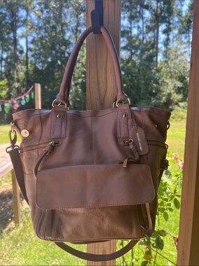 Marco avane Genuine Leather Brown  satchel bag - Classic Women's Handbag